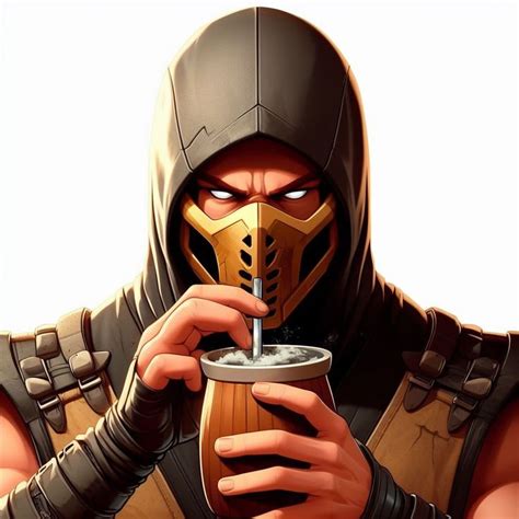 scorpion tomando mate|More.